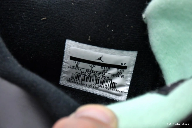 4 Jordan 308497- Retro Green 1005 GoodFit Air Glow 0103